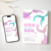 ワンダーザシーマーメイド誕生日招待状 招待状
