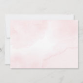 ワンダーザシー海動物少女の誕生日写真 招待状 (裏面)