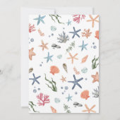 ワンダーザシー航海の海第1回誕生日 招待状 (裏面)