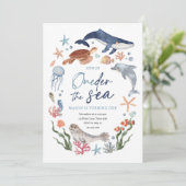 ワンダーザシー航海の海第1回誕生日 招待状 (スタンド正面)