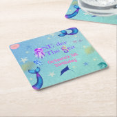 ワンダーザシー誕生日 | アンダーザシー誕生日 スクエアペーパーコースター (アングル)