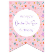 ワンダーザシー誕生日 バンティングフラッグ (第1の旗)