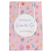 ワンダーザシー誕生日 ミディアムペーパーバッグ (裏面)