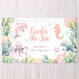 ワンダーザシー1st誕生日ガール 横断幕