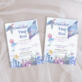 ワンダーザシー1st誕生日招待状 招待状