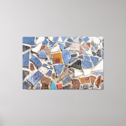 ワンダーシェネス・モサイクフュルディ（レーヌ）ワンド！ キャンバスプリント (正面)