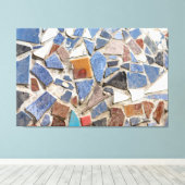 ワンダーシェネス・モサイクフュルディ（レーヌ）ワンド！ キャンバスプリント (インサイチュ (ウッドフロア))