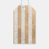 ワンダースファームフレッシュエッグストライプ金ゴールド ギフトタグ (裏面)