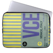 ワンダータグ – ヴェネツィアルミニマルラップトップスリーブ ラップトップスリーブ (正面)