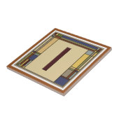 ワンダートアーツ&クラフツジオメトリックイニシャルI タイル (側面)