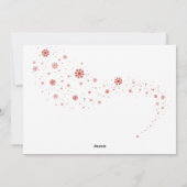 ワンダーファーライフペットの写真クリスマス  シーズンカード (裏面)