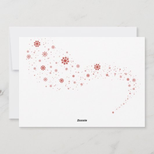 ワンダーファーライフペットの写真クリスマス  シーズンカード (裏面)