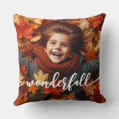 ワンダーフォール秋紅葉カスタム写真 クッション (裏面)