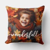 ワンダーフォール秋紅葉カスタム写真 クッション (正面)