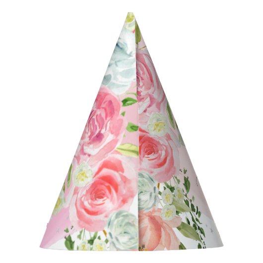 ワンダーフルワールドガールズファースト誕生日 パーティーハット (裏面)