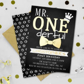 ワンダーフル1歳の誕生日実在 箔招待状