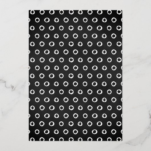 ワンダーフル1歳の誕生日実在 箔招待状 (裏面)