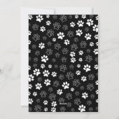 ワンダーフールペットモダン脚本のミニマリスト写真 シーズンカード (裏面)