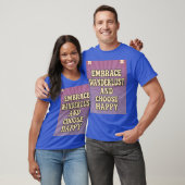 ワンダーラストを楽しんで幸せな選択を Tシャツ (ユニセックス)