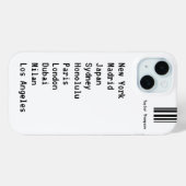 ワンダーラストカスタムプレーストラベインスパイアル Case-Mate iPhoneケース (裏面 (横))