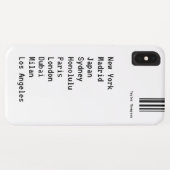 ワンダーラストカスタムプレーストラベインスパイアル Case-Mate iPhoneケース (裏面(横))