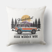 ワンダーラストキャンパー – ロームアンドロームワンダーワイド クッション (裏面)