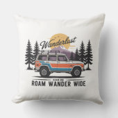 ワンダーラストキャンパー – ロームアンドロームワンダーワイド クッション (正面)