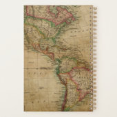 ワンダーラストワールドマップトラベラープランナー プランナー手帳 (裏面)