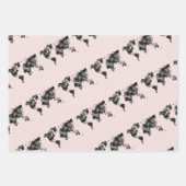 ワンダーラスト旅行パターン ラッピングペーパーシート (正面3)