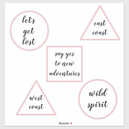 ワンダーラスト旅行引用文ウォーターボトルの荷物 シール (シート)