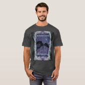 ワンダーラストWanderlustWonderlust翼のある姿飛んでいる宇宙 Tシャツ (正面フル)