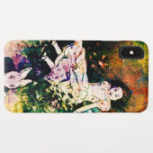 ワンダーランドと白うさぎの巨大なアリス Case-Mate iPhoneケース (裏面(横))