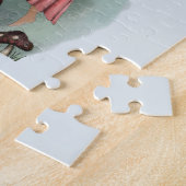 ワンダーランドのかわいいアリスとキャタピラーアート ジグソーパズル (側面)