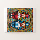 ワンダーランドのアリスからトゥィードルダムとトゥィードルディー ジグソーパズル (横)