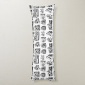 ワンダーランドのアリスの冒険 ボディピロー (裏面 (縦))