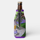 ワンダーランドのアリスの冒険 ボトルクーラー (ボトル裏面)