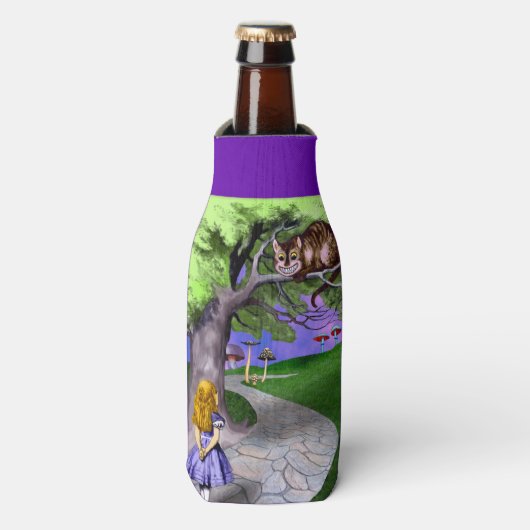 ワンダーランドのアリスの冒険 ボトルクーラー (ボトル正面)