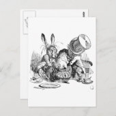 ワンダーランドのアリスの冒険 ポストカード (正面/裏面)