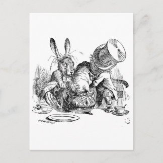 ワンダーランドのアリスの冒険 ポストカード