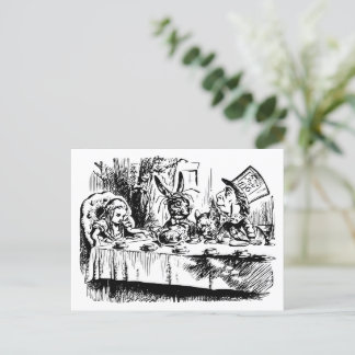 ワンダーランドのアリスの冒険 ポストカード