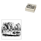 ワンダーランドのアリスの冒険 ラバースタンプ (押印)