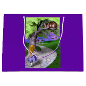 ワンダーランドのアリスの冒険 ラージペーパーバッグ (正面)