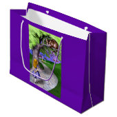 ワンダーランドのアリスの冒険 ラージペーパーバッグ (正面アングル)