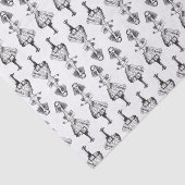 ワンダーランドのアリスの背の高いアカスタムリスの色 薄葉紙 (詳細)