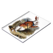 ワンダーランドのアリス白うさぎが個性を演出 ノートブック (左側)