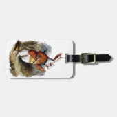 ワンダーランドのアリス白うさぎが個性を演出 ラゲッジタグ (正面横)