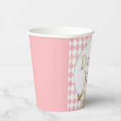 ワンダーランドのアリス誕生日パーティーカップ飲む 紙コップ (右)