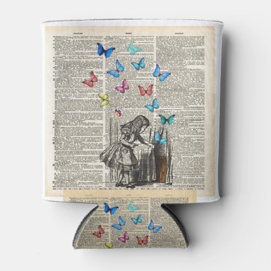 ワンダーランドのアリス – 冒険を始めよう 缶クーラー (正面)