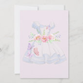 ワンダーランドのア結婚リス 招待状 (裏面)