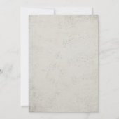 ワンダーランドのア結婚リス 招待状 (裏面)